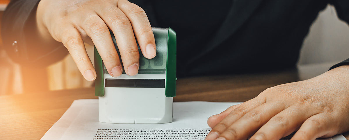 Timbro aziendale personalizzato Timbro aziendale personalizzato